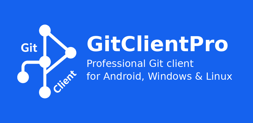 GitClientPro featured graphic showing the app experience